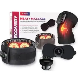 Fit Foundry 4-in-1 Heat & Massage Recovery Pack