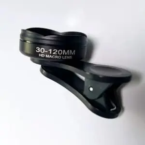 30mm to 120mm Glass Cell Phone Macro Lens