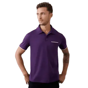 Banana Republic Factory Men's Slim Luxe Touch Pocket Polo