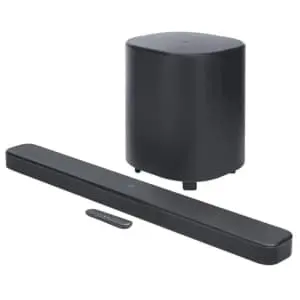 Open-box JBL Bar 750W 5.1-Ch Dolby Atmos Soundbar w/ Wireless Subwoofer