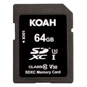 Koah Ultimate 64GB SDHC Memory Card