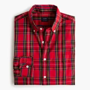 J.Crew Factory Men's Slim-Flex Casual Shirt
