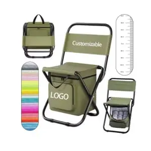 Portable 3-in-1 Outdoor Folding Chair with Storage Bag