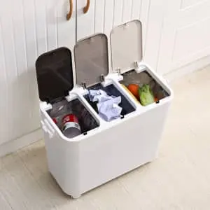 20L Triple Kitchen Trash Can