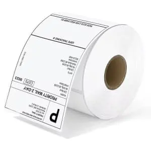 4" x 6" 500-Piece Thermal Labels