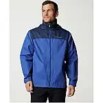 Columbia Mens Hooded Waterproof Lightweight Raincoat