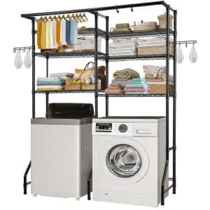 Vevor 6-Tier Over Washer and Dryer Storage Shelves