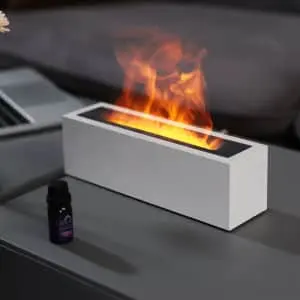 Simulated Flame Humidifier/Aroma Diffuser