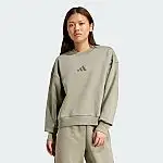 adidas women ALL SZN Fleece Loose Sweatshirt