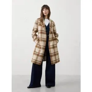 Banana Republic Factory Women's Double Face Tie-Waist Coat