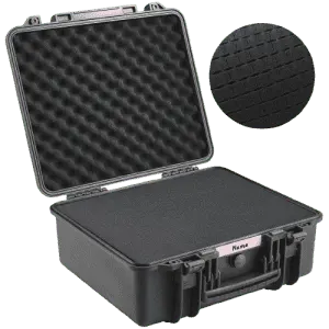 Vevor Portable Hard 6-Pistol Firearm Case