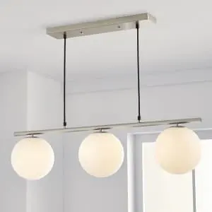 BH&G 3-Globe Island Pendant Light