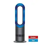 Dyson AM09 Hot + Cool Heater & Fan (Refurbished)