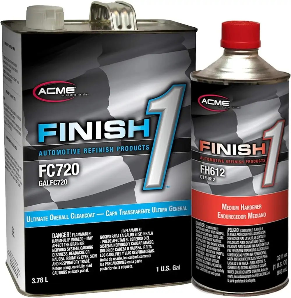 ACME Finish 1 Ultimate Overall High Solids Clearcoat Gallon Kit