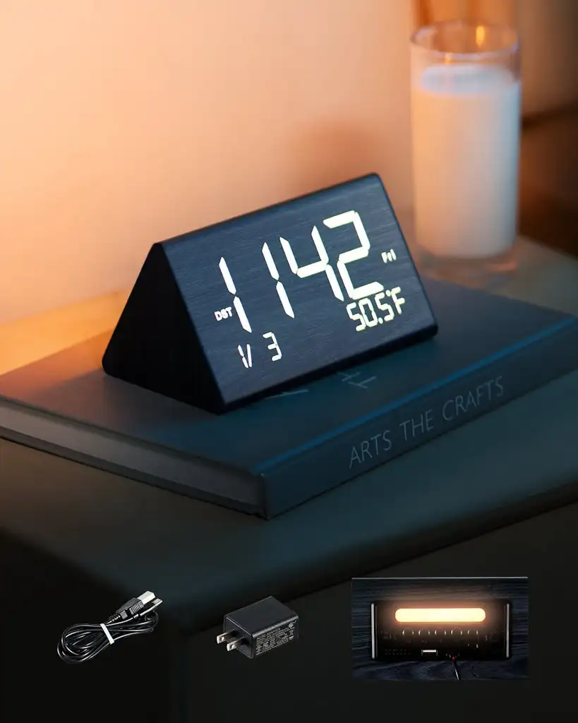 Vevor Multifunctional Digital Alarm Clock