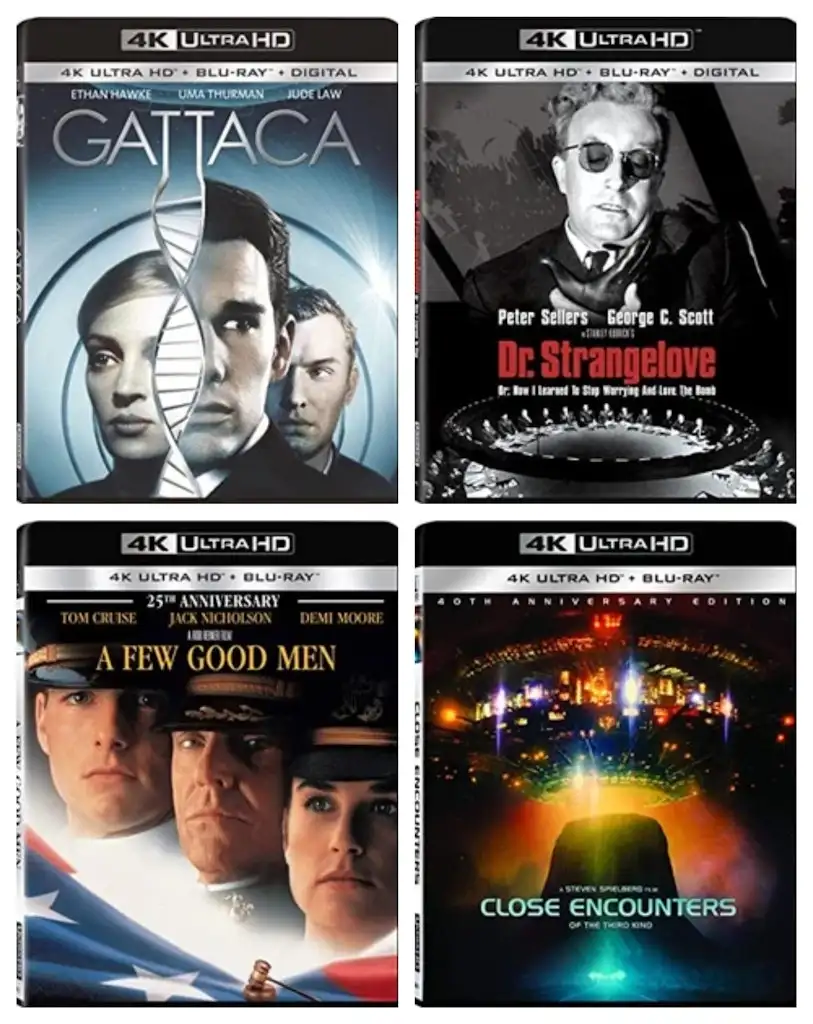 4K UHD Blu rays at eBay