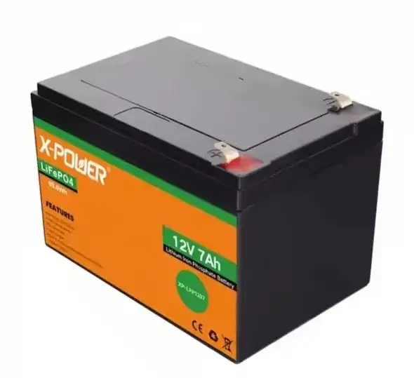 12V 7Ah LiFePO4 Battery