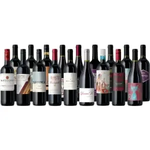 The Winter Premium Red Wine Sampler 18-Pack