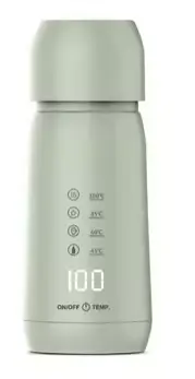 300W Mini Electric Stainless Steel Thermos Cup