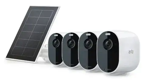 Arlo 2nd-Gen Essentials Wireless 4-Camera + Solar Panel Kit
