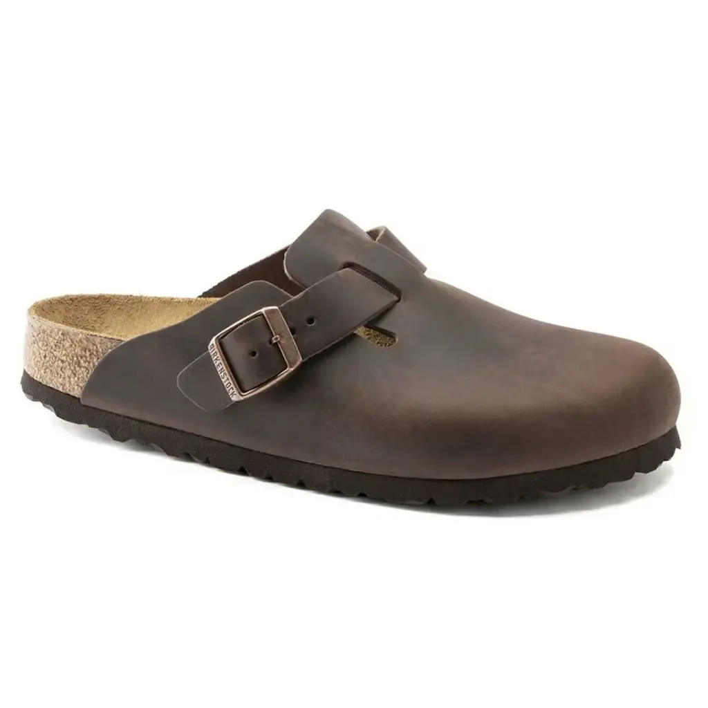 Birkenstock Adults Boston Oiled Leather Clogs