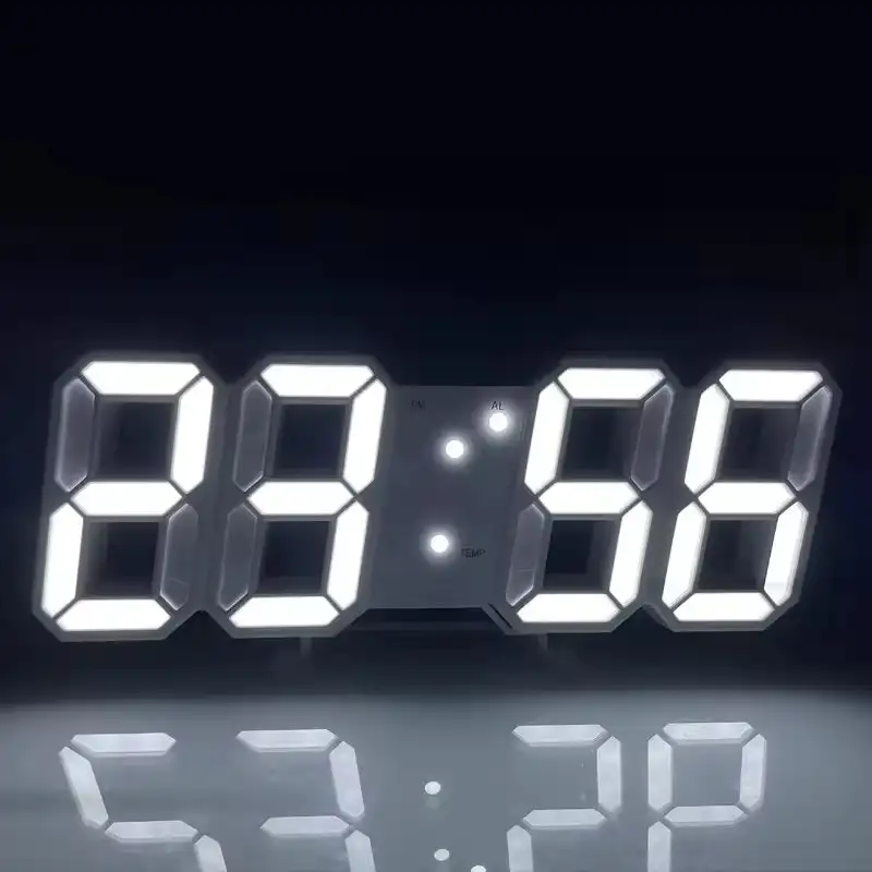 3D LED Clock w/ Temperature