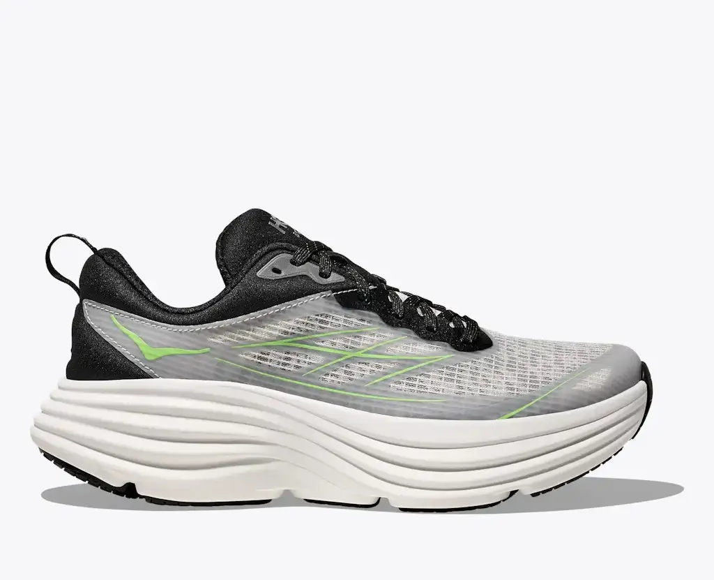 Hoka Unisex Stealth/Tech Bondi 8 Cage Shoes