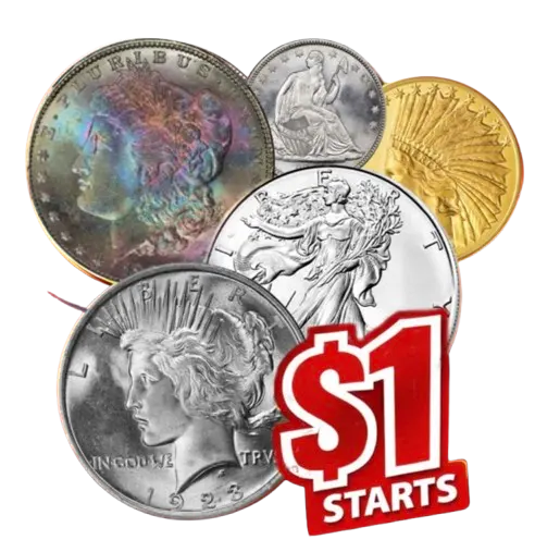 Coins & Bullion on eBay Live