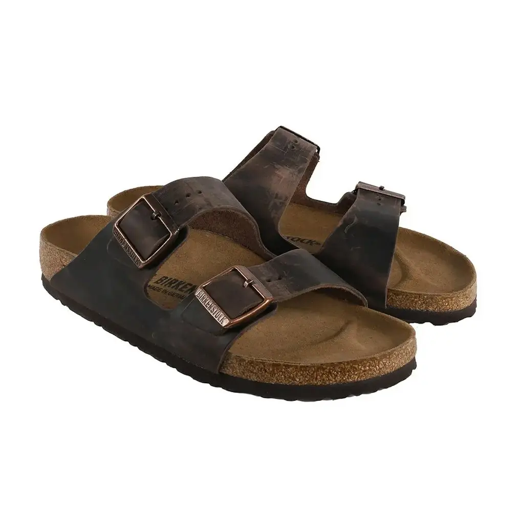 Birkenstock Adults' Arizona Oiled Leather Sandals