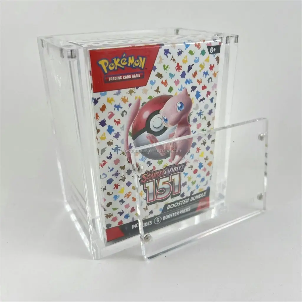Acrylic Card Pack Display Case