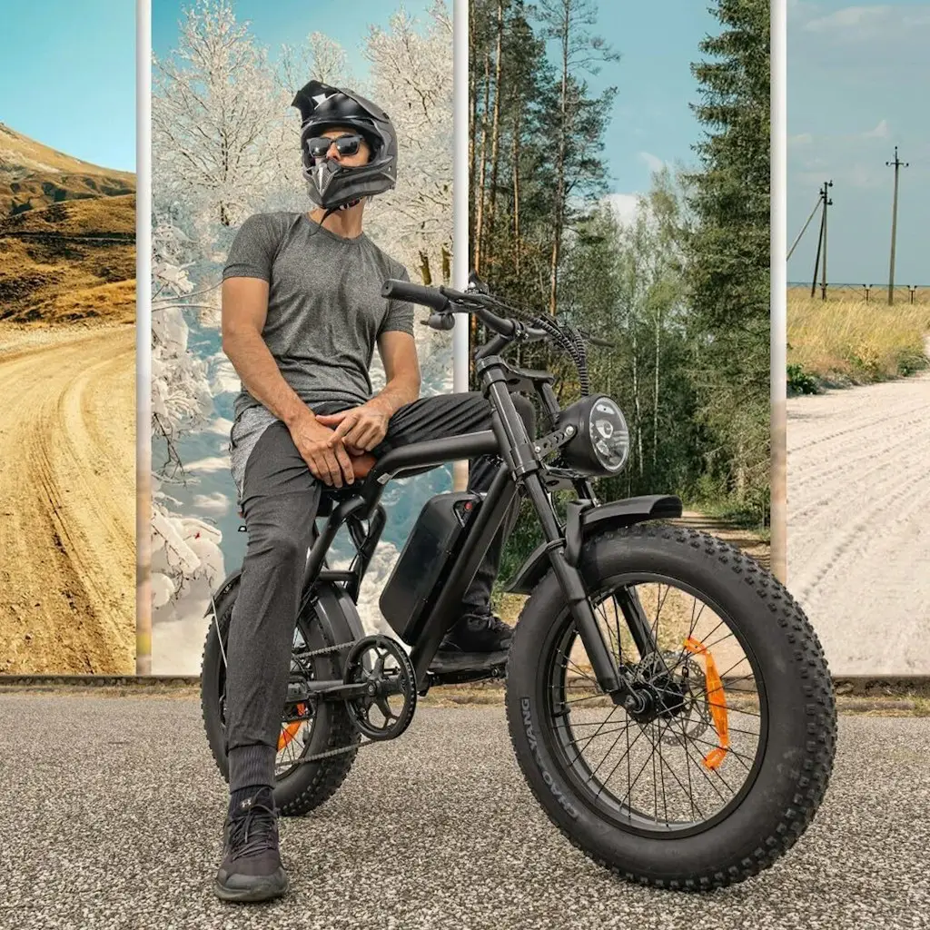 Megawheels 20" Fat Tire Electric Bike