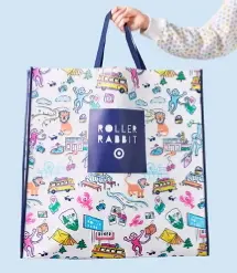 Roller Rabbit x Target Shopping Bag