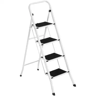 Best Choice Products 4-Step Portable Folding Steel Ladder