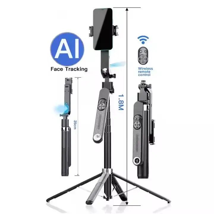 71" Smart Selfie Stick Tripod Stand