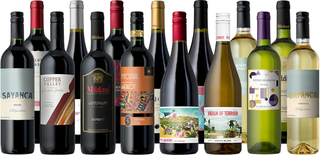 Splash Wines Spring Break World Tour 15-Bottle Wine Case