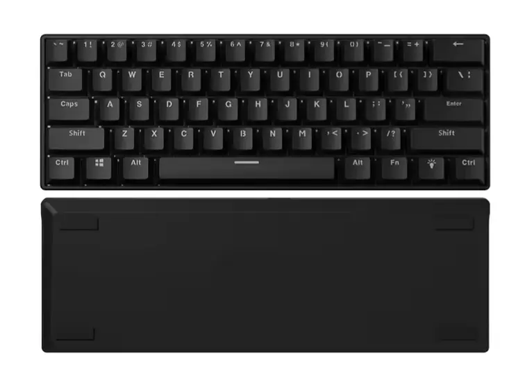 61-Key Backlit Wired Mechanical Keyboard
