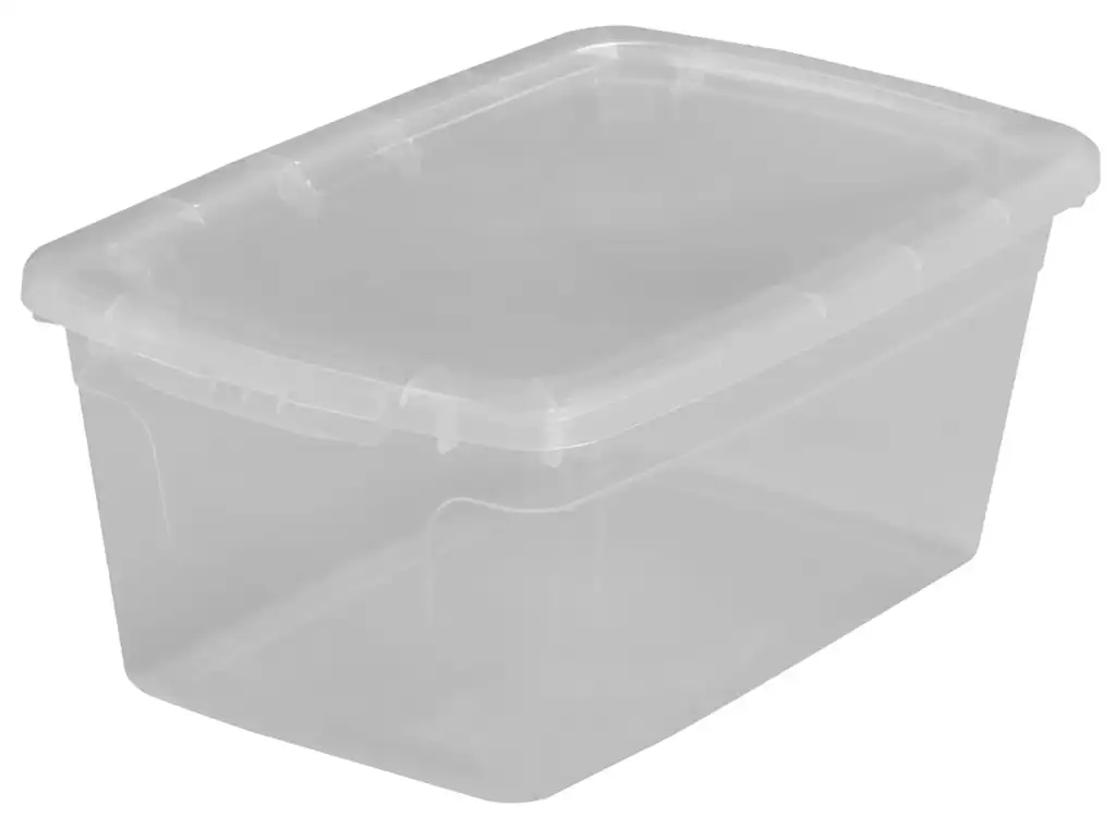 Project Source 1.5-Gallon Stackable Tote w/ Snap Lid