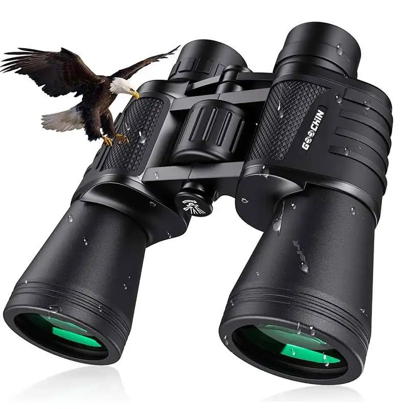 Luxun 20x50 Compact Waterproof Binoculars w/ Night Vision