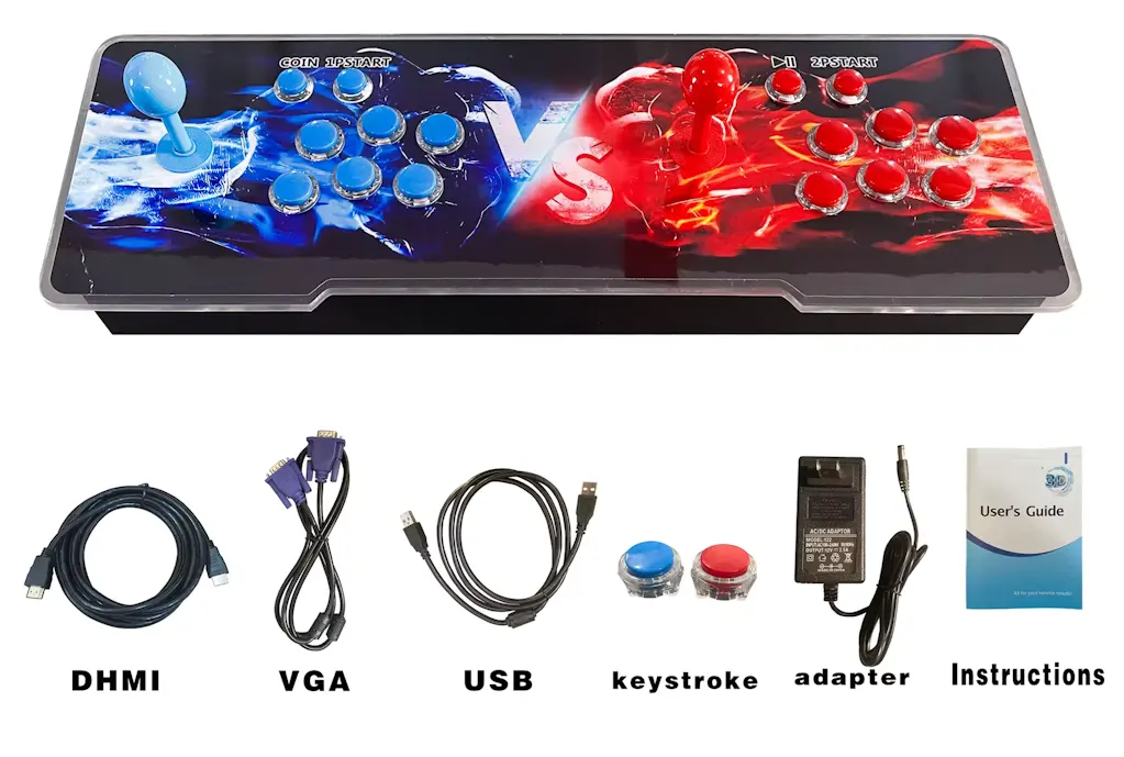 Retro Arcade Gaming Console