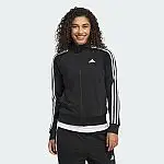 adidas women Primegreen Essentials Warm-Up Slim 3-Stripes Track Jacket (M)