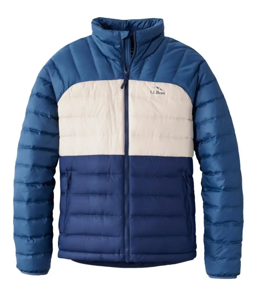 L.L.Bean Men's Bean's Colorblocked Down Jacket