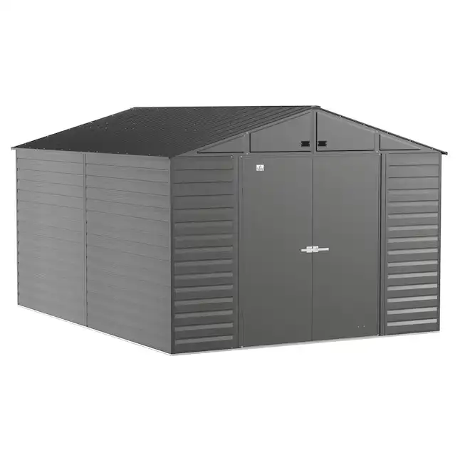 Arrow 10x14-Foot Select Galvanized Steel Storage Shed