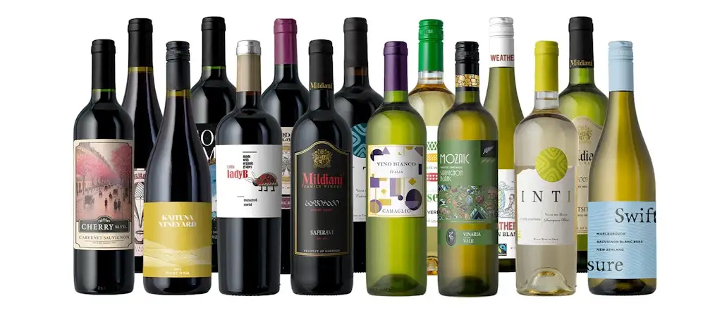 Splash Wines Lucky Deals Premium 15-Bottle Pack