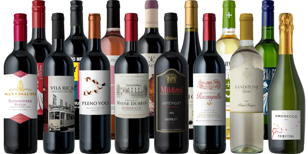 Splash Wines European Spring Break 15-Bottle Wine Case