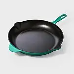 12" Tabitha Brown Enameled Cast Iron Fry Pan