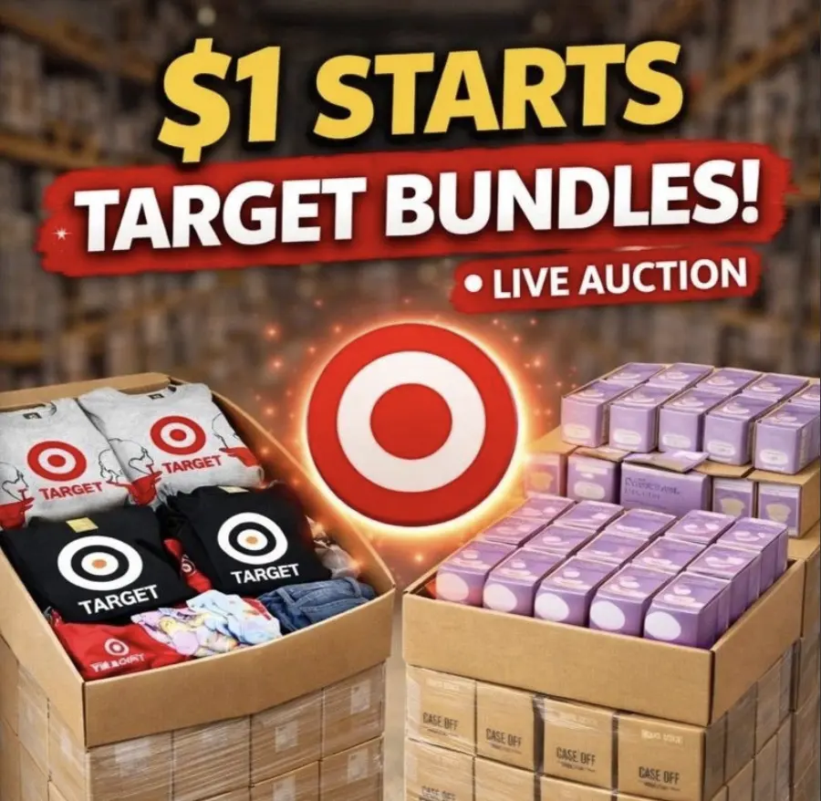 Target Bundle Blowout on eBay Live