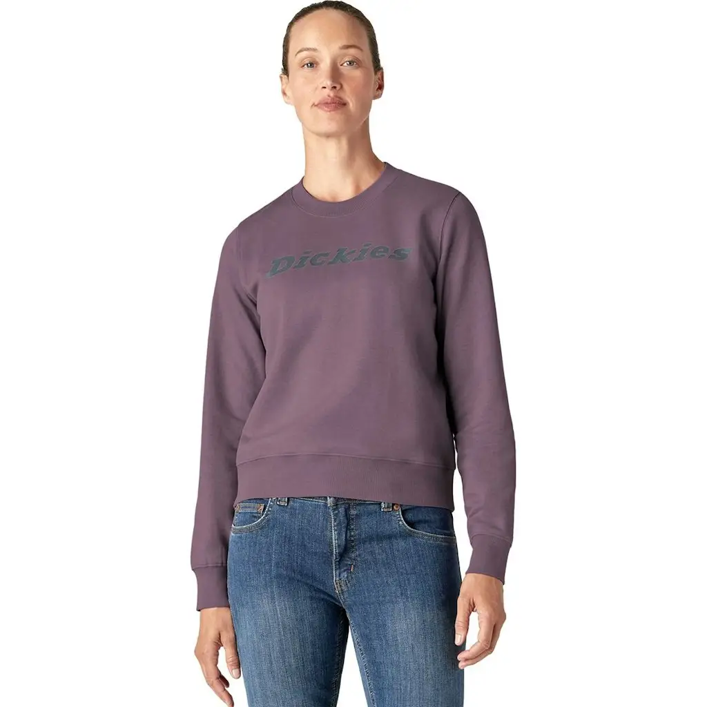 Dickies Women's Heavyweight Wordmark Crew Fleece