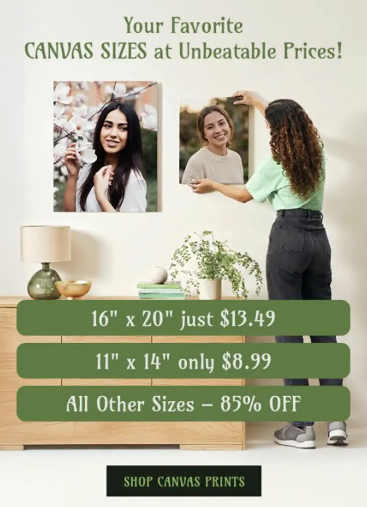 11" x 14" Custom Canvas Print from Canvas Champ