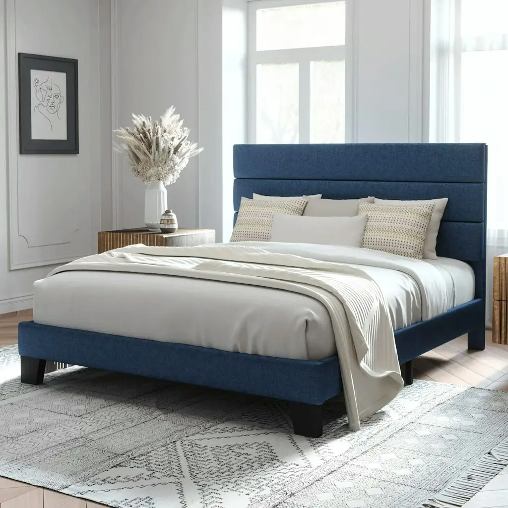 Allewie Platform Bed w/ Headboard