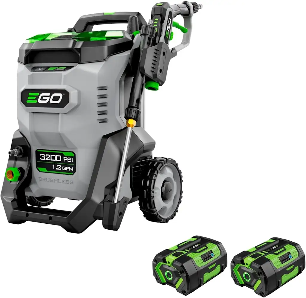 EGO Power+ Electric 3,200 PSI Power Washer w/ 2 56V Batteries